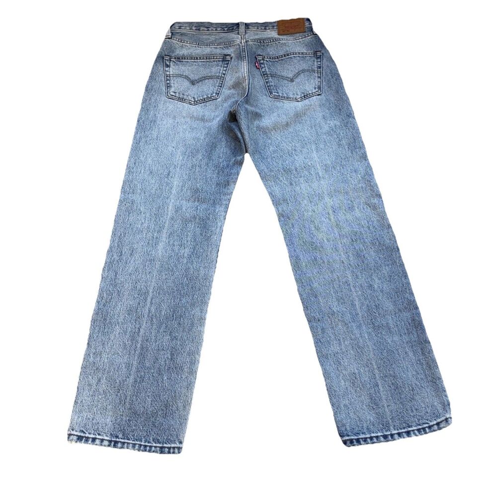 Levi’s Premium 90’s Women 501 Selvedge VTG Denim Big E Red Tab Jeans Med Wash 26 - Picture 4 of 16